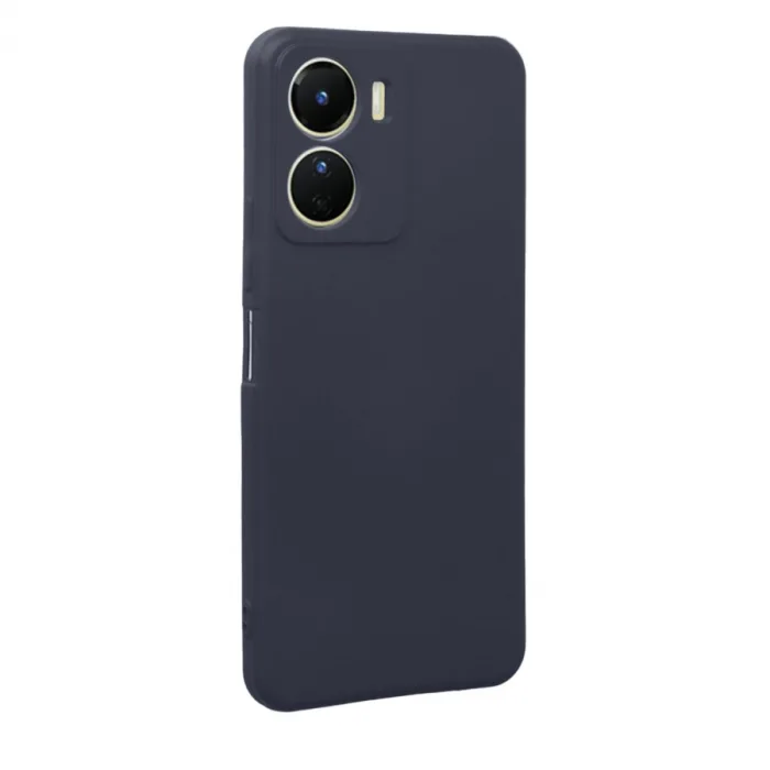 Vivo Y16 Kılıf First Silikon - Lacivert