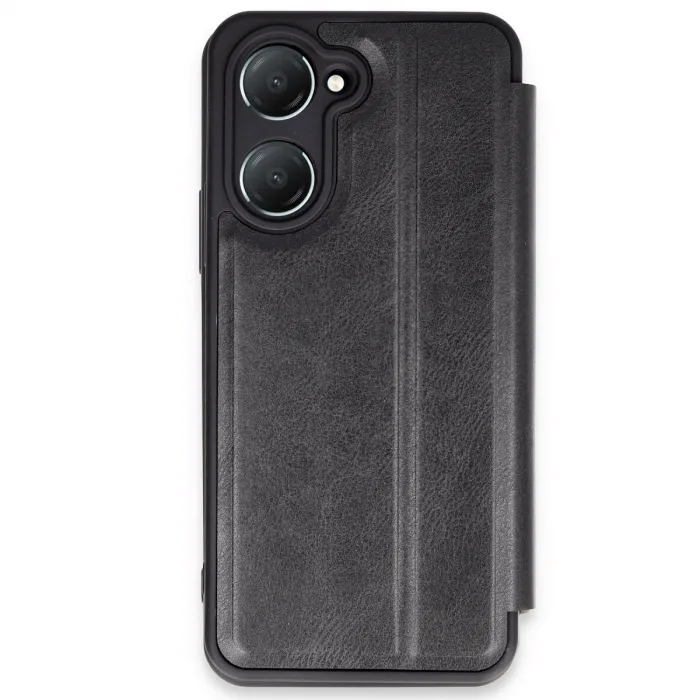 Vivo Y18 Kılıf Flip Cover - Siyah
