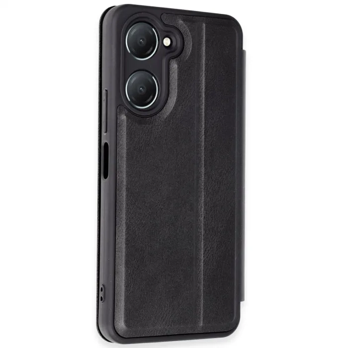 Vivo Y18 Kılıf Flip Cover - Siyah