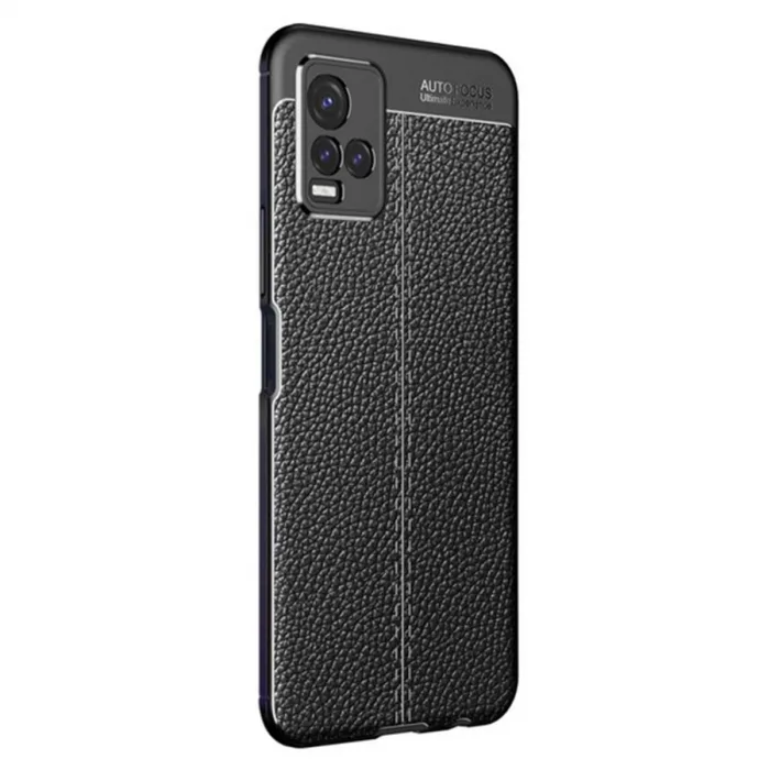 Vivo Y21s Kılıf Auto Focus Kapak - Siyah