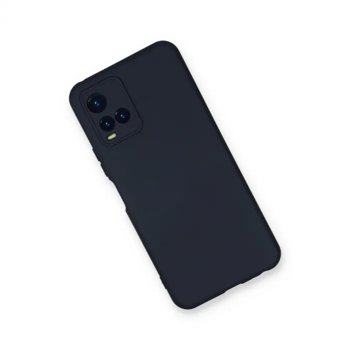 Vivo Y21s Kılıf Nano İçi Kadife Silikon - Lacivert