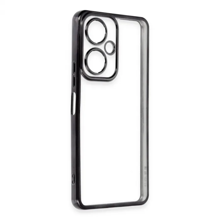 Vivo Y27 Kılıf Razer Lensli Silikon - Siyah