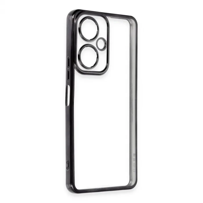 Vivo Y27 Kılıf Razer Lensli Silikon - Siyah