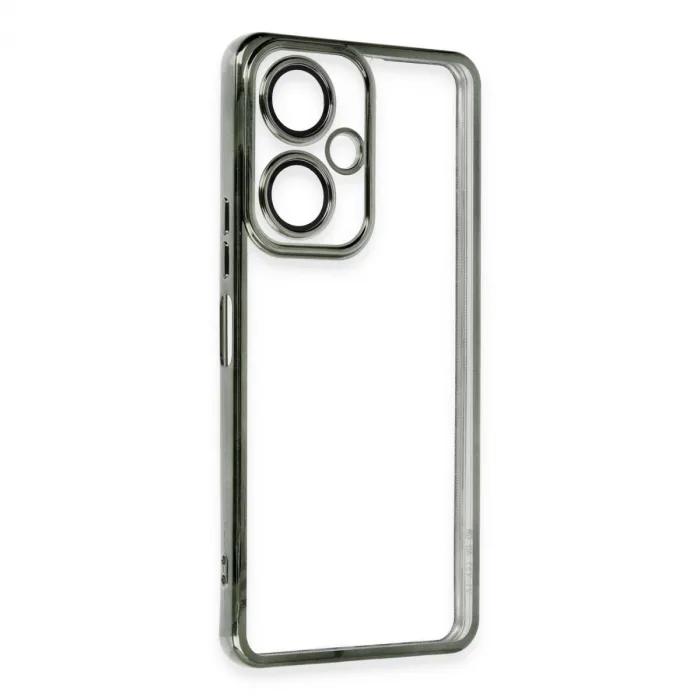 Vivo Y27 Kılıf Razer Lensli Silikon - Yeşil