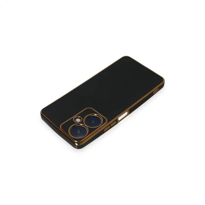 Vivo Y27 Kılıf Volet Silikon - Siyah