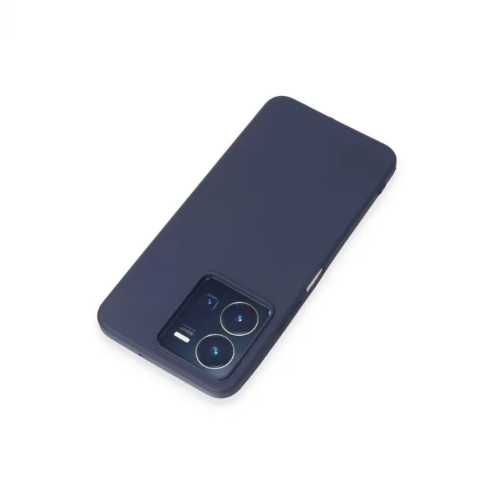 Vivo Y35 Kılıf First Silikon - Lacivert