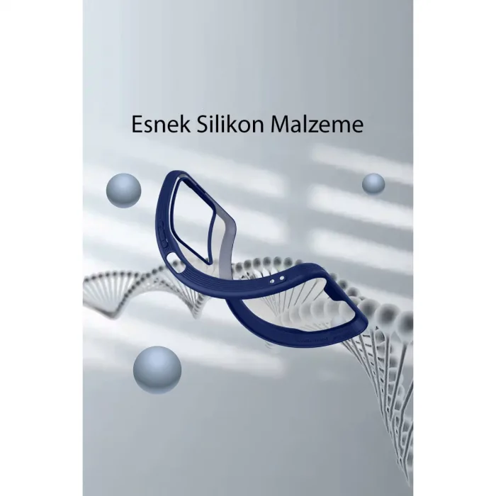 Vivo Y35 Kılıf Platin Silikon - Yeşil