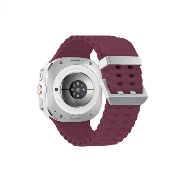 Watch 7 Ultra Kr417 Rug Silikon Kordon - Mor