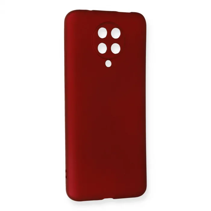 Xiaomi K30 Pro Kılıf First Silikon - Bordo