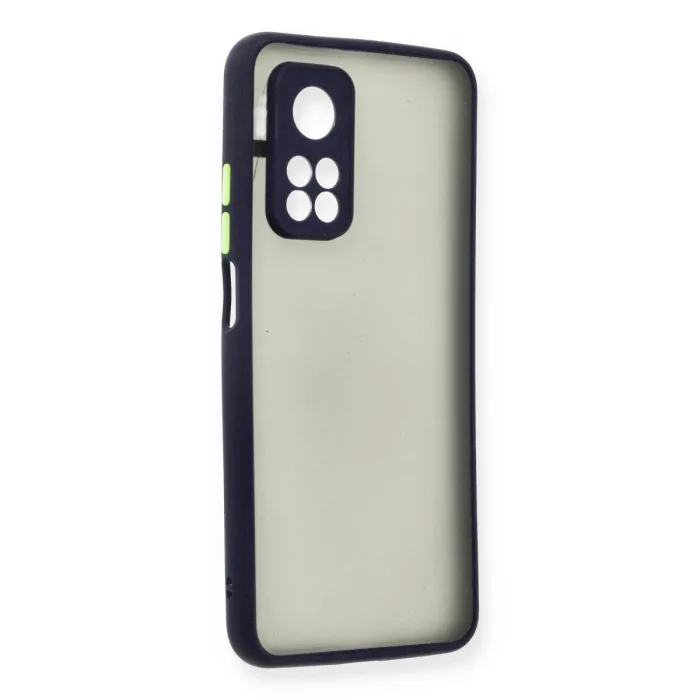 Xiaomi Mi 10t Kılıf Montreal Silikon Kapak - Lacivert