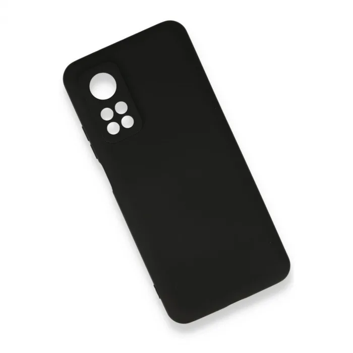 Xiaomi Mi 10t Kılıf Nano İçi Kadife Silikon - Siyah