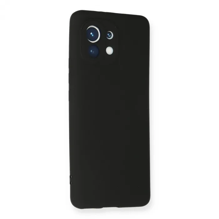 Xiaomi Mi 11 Kılıf First Silikon - Siyah