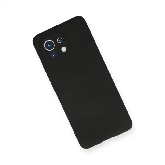 Xiaomi Mi 11 Kılıf First Silikon - Siyah