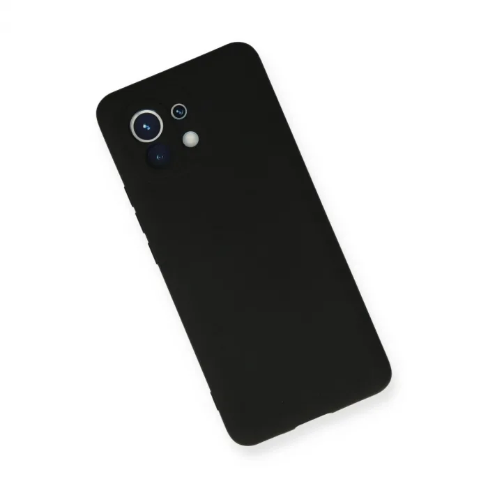 Xiaomi Mi 11 Kılıf Nano İçi Kadife Silikon - Siyah