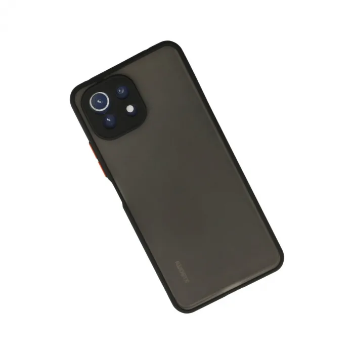 Xiaomi Mi 11 Lite Kılıf Montreal Silikon Kapak - Siyah