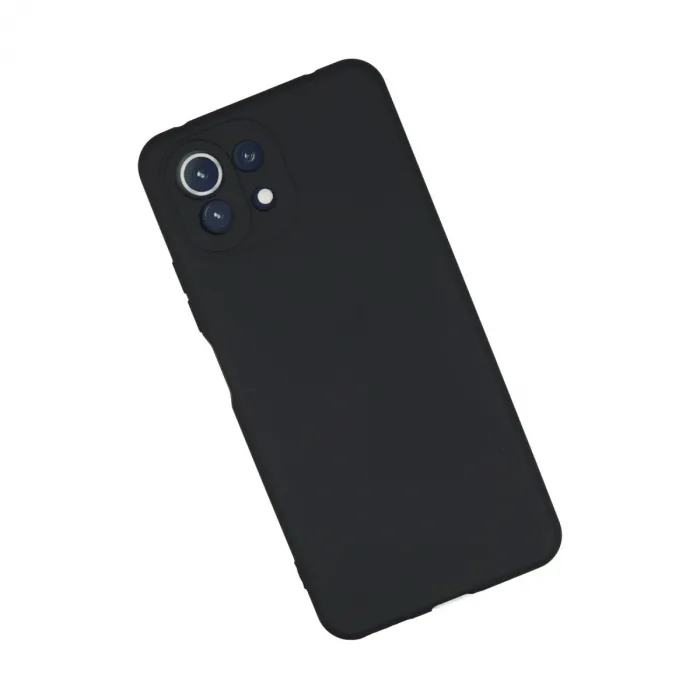 Xiaomi Mi 11 Lite Kılıf Nano İçi Kadife Silikon - Lacivert