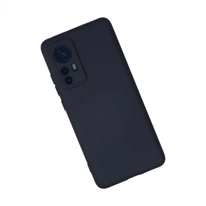 Xiaomi Mi 12 Kılıf Nano İçi Kadife Silikon - Lacivert