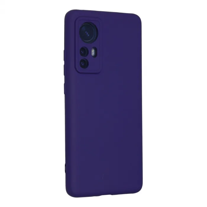 Xiaomi Mi 12 Kılıf Nano İçi Kadife Silikon - Mor
