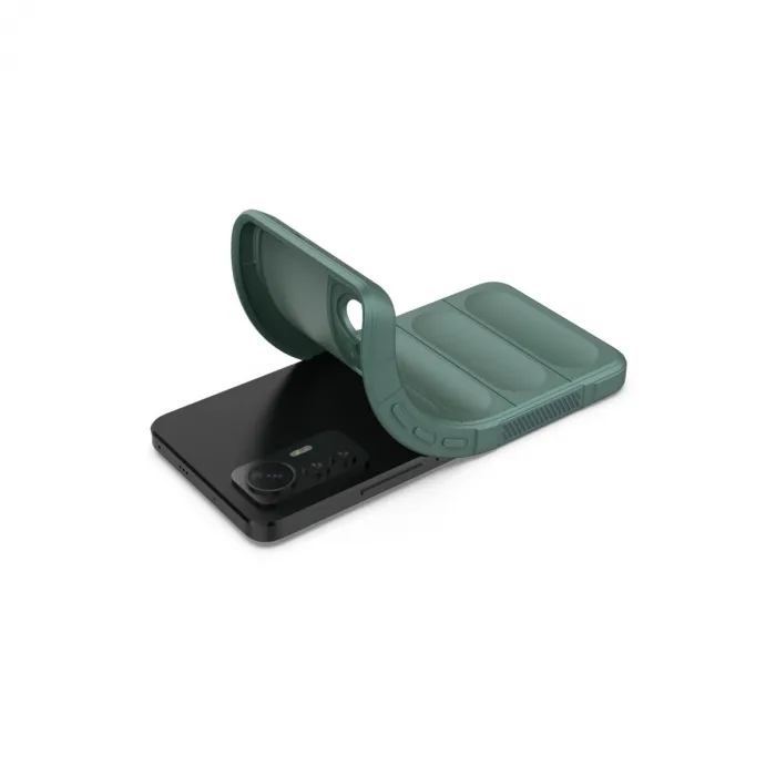 Xiaomi Mi 12 Lite Kılıf Optimum Silikon - Koyu Yeşil