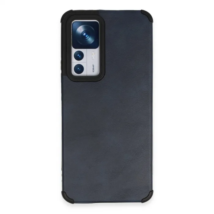 Xiaomi Mi 12t Kılıf Loop Deri Silikon - Lacivert