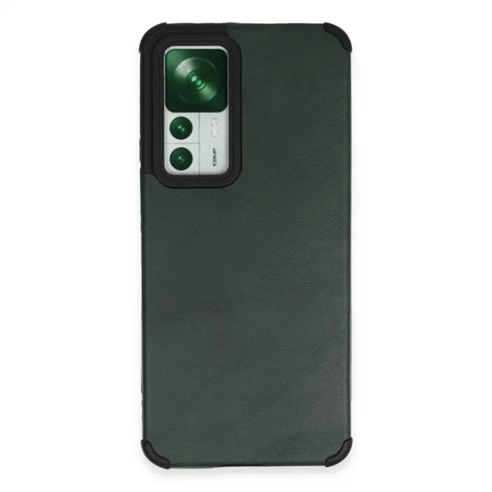 Xiaomi Mi 12t Kılıf Loop Deri Silikon - Yeşil