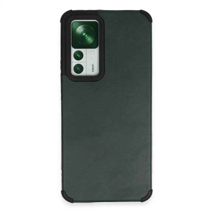 Xiaomi Mi 12t Kılıf Loop Deri Silikon - Yeşil