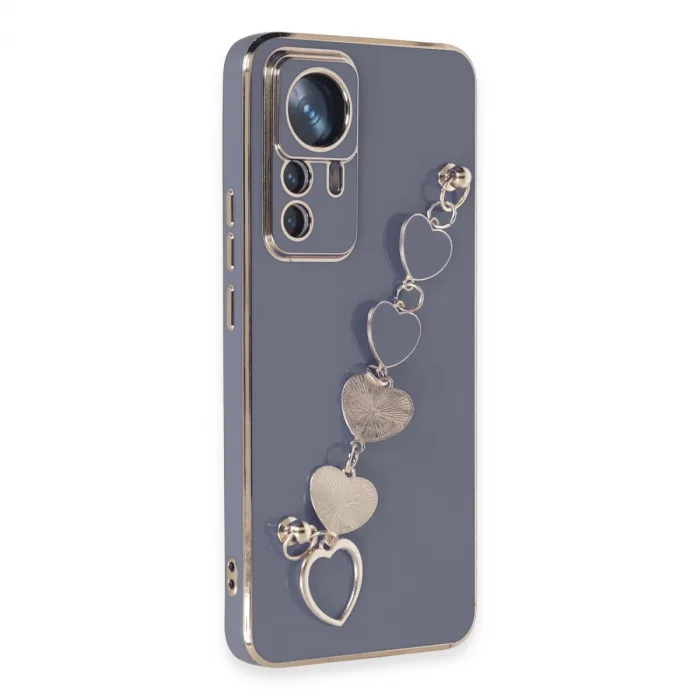 Xiaomi Mi 12t Pro Kılıf Esila Silikon - Gri