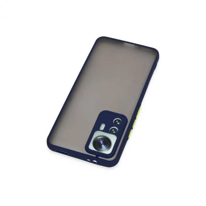 Xiaomi Mi 12t Pro Kılıf Montreal Silikon Kapak - Lacivert