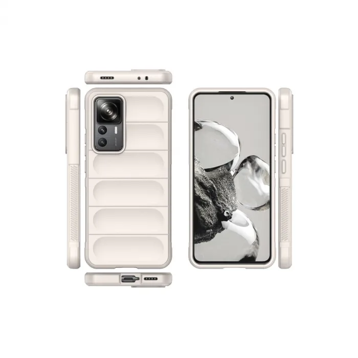 Xiaomi Mi 12t Pro Kılıf Optimum Silikon - Krem