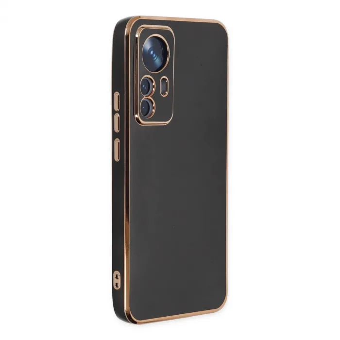 Xiaomi Mi 12t Pro Kılıf Volet Silikon - Siyah