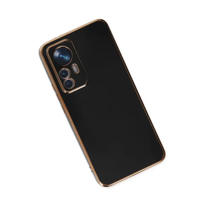 Xiaomi Mi 12t Pro Kılıf Volet Silikon - Siyah