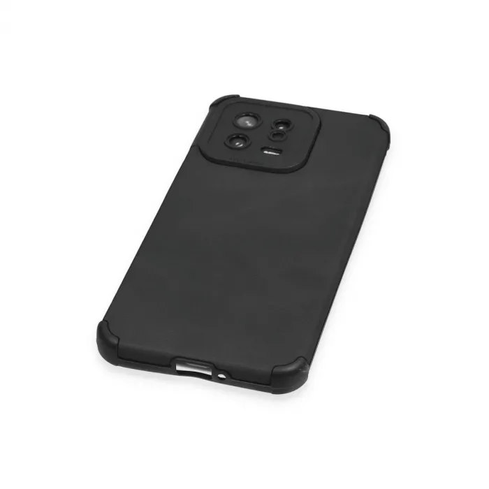 Xiaomi Mi 13 Kılıf Loop Deri Silikon - Siyah