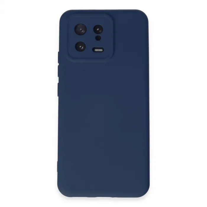 Xiaomi Mi 13 Kılıf Nano İçi Kadife Silikon - Lacivert