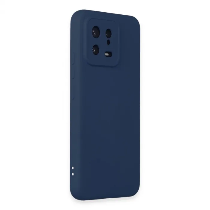 Xiaomi Mi 13 Kılıf Nano İçi Kadife Silikon - Lacivert