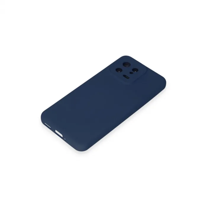Xiaomi Mi 13 Kılıf Nano İçi Kadife Silikon - Lacivert