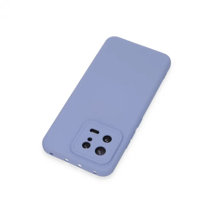 Xiaomi Mi 13 Kılıf Nano İçi Kadife Silikon - Lila