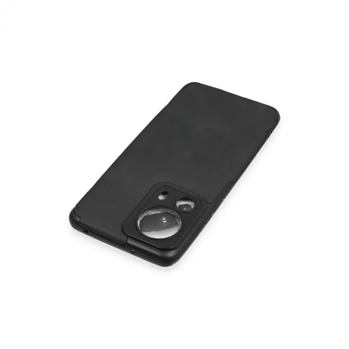 Xiaomi Mi 13 Lite Kılıf Loop Deri Silikon - Siyah