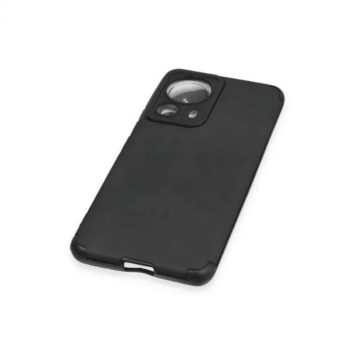 Xiaomi Mi 13 Lite Kılıf Loop Deri Silikon - Siyah
