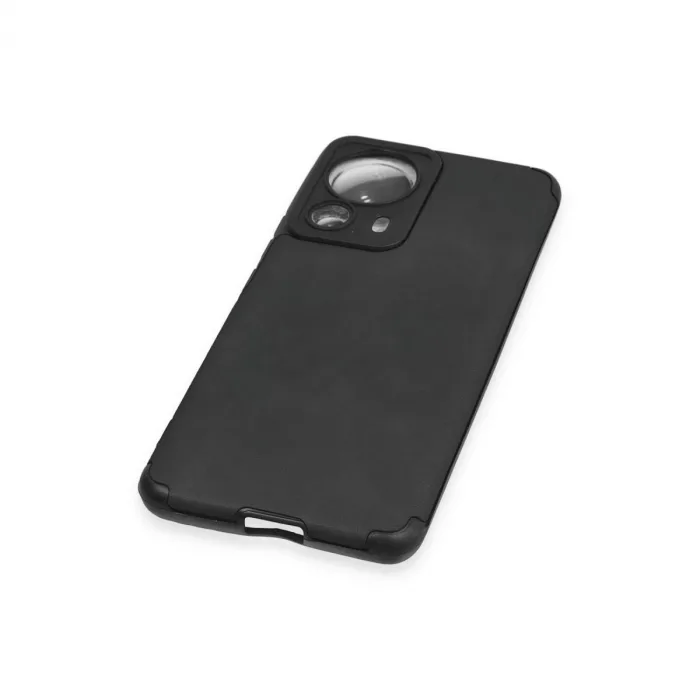 Xiaomi Mi 13 Lite Kılıf Loop Deri Silikon - Siyah