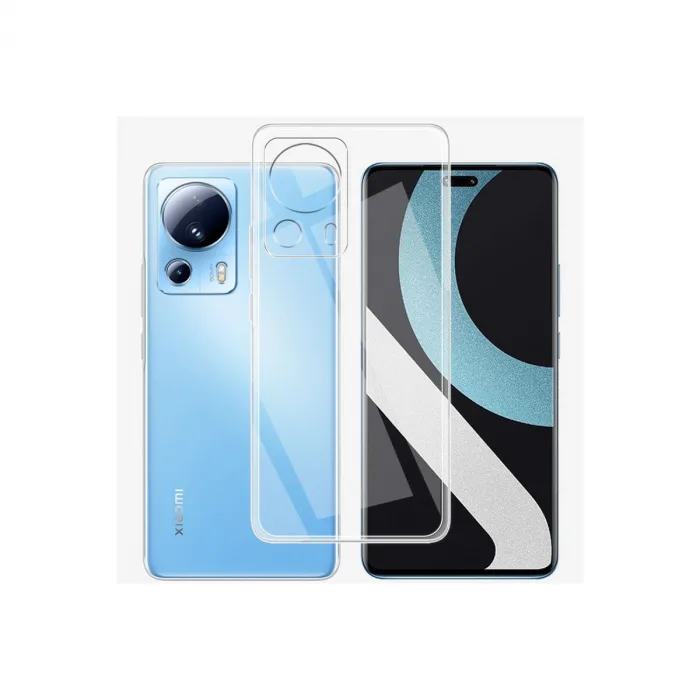 Xiaomi Mi 13 Lite Kılıf Lüx Şeffaf Silikon