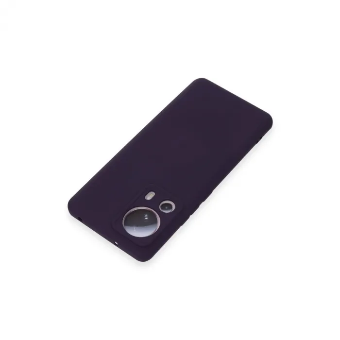 Xiaomi Mi 13 Lite Kılıf Nano İçi Kadife Silikon - Mor