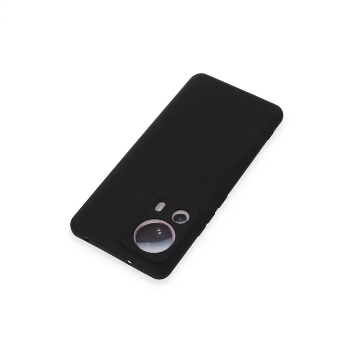 Xiaomi Mi 13 Lite Kılıf Nano İçi Kadife Silikon - Siyah