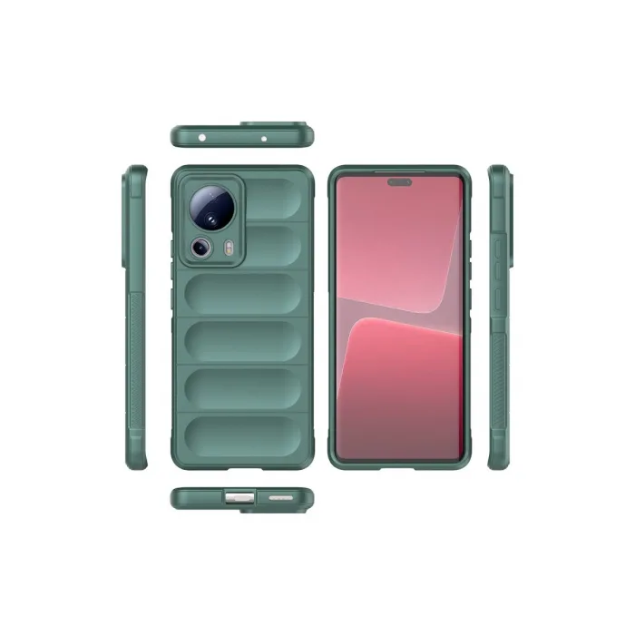Xiaomi Mi 13 Lite Kılıf Optimum Silikon - Koyu Yeşil