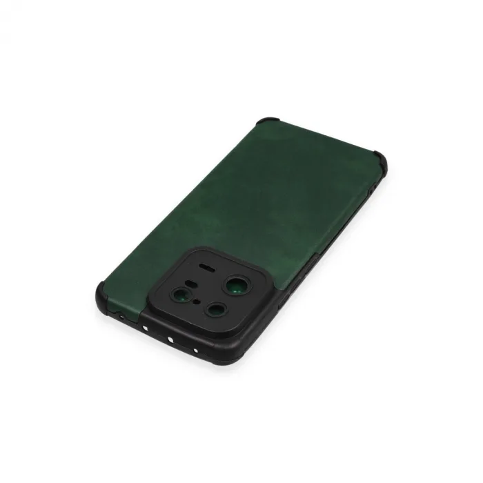 Xiaomi Mi 13 Pro Kılıf Loop Deri Silikon - Yeşil