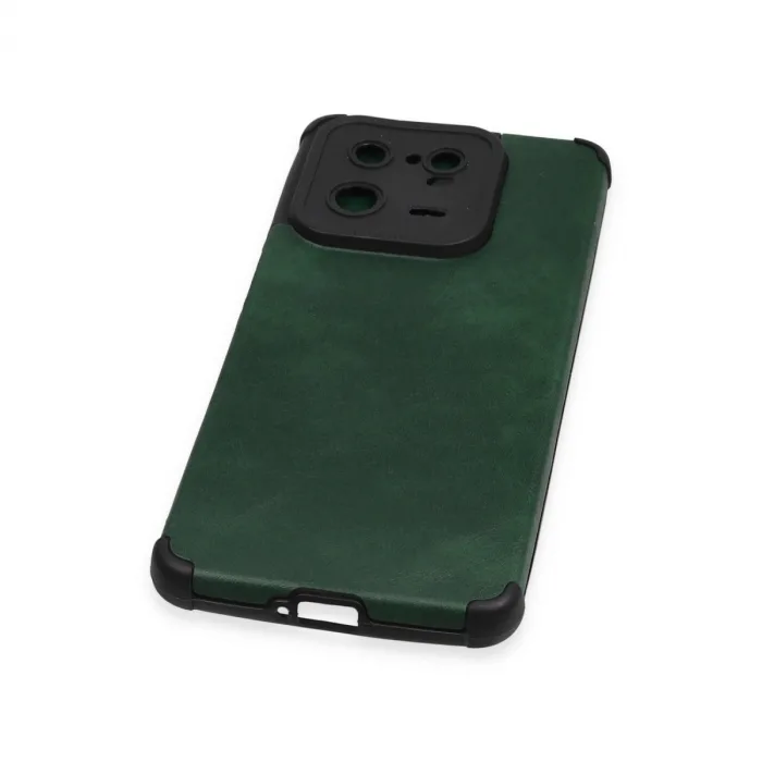 Xiaomi Mi 13 Pro Kılıf Loop Deri Silikon - Yeşil