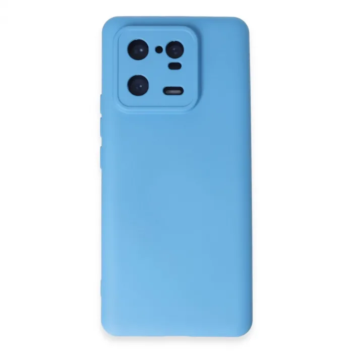 Xiaomi Mi 13 Pro Kılıf Nano İçi Kadife Silikon - Mavi