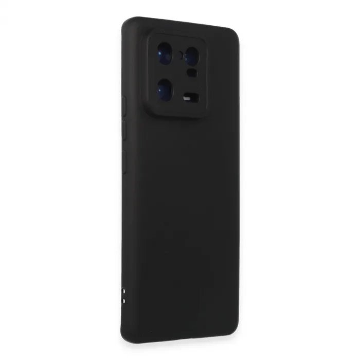 Xiaomi Mi 13 Pro Kılıf Nano İçi Kadife Silikon - Siyah