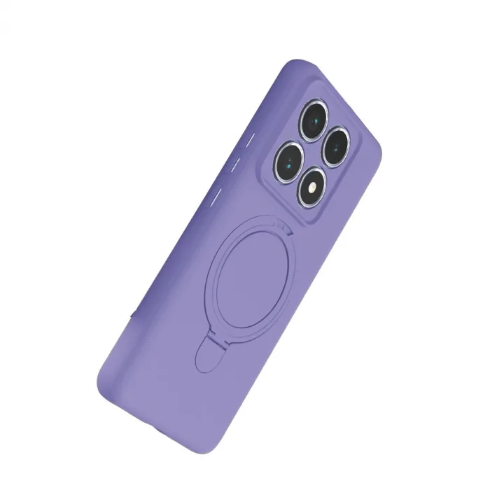 Xiaomi Mi 14t Pro Regal Magsafe Standlı Kapak - Lila