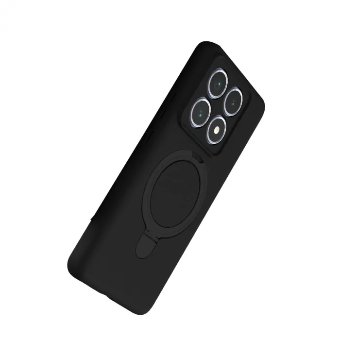 Xiaomi Mi 14t Pro Regal Magsafe Standlı Kapak - Siyah