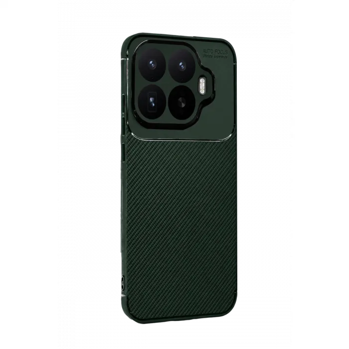 Xiaomi Mi 17t Auto Focus Karbon Kapak - Koyu Yeşil